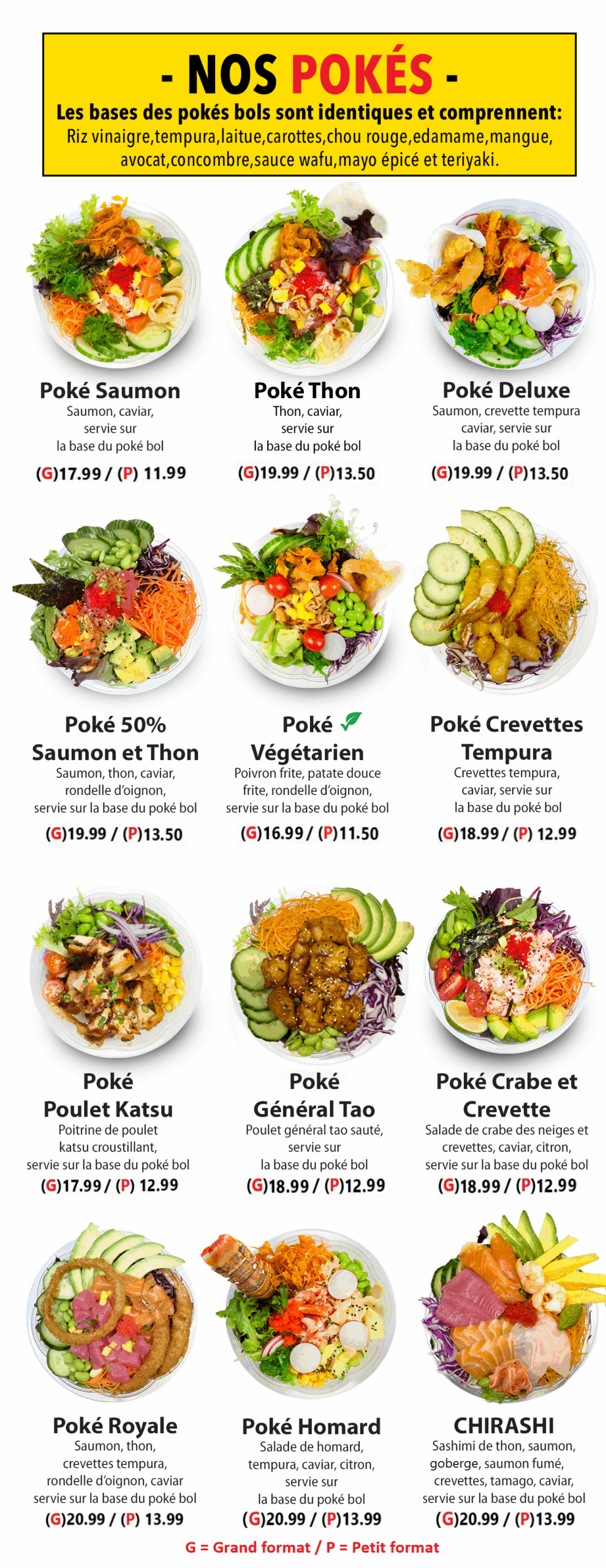 Poké Bowls