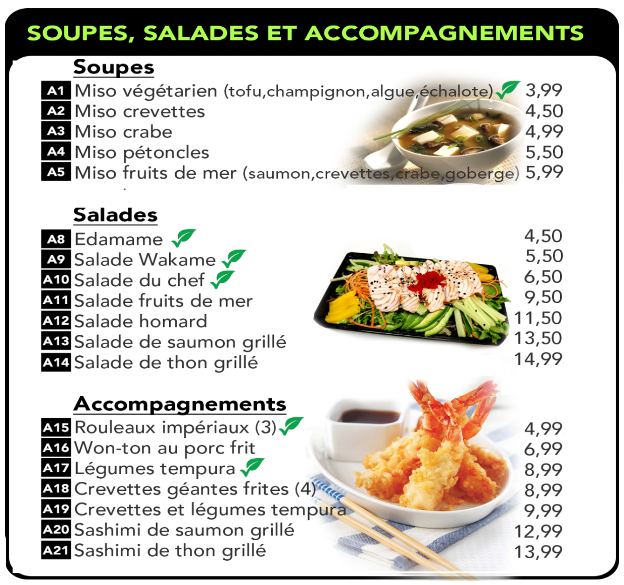 Soupes / Soups
